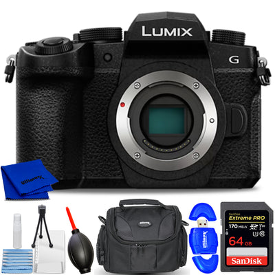 Panasonic Lumix DC-G95D Hybrid Camera (Body) DC-G95D - 7PC Accessory Bundle