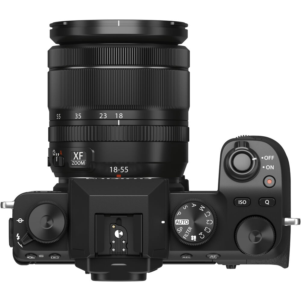 FUJIFILM FUJI X-S10 Mirrorless Camera with 18-55mm Lens - 7PC Accessory Kit
