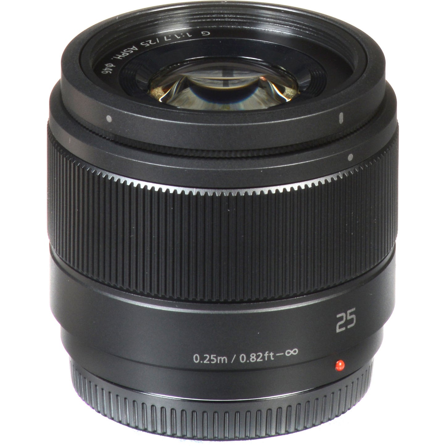 Panasonic H-H025K LUMIX G 25mm/F1.7 Lens (Black) - H-H025K