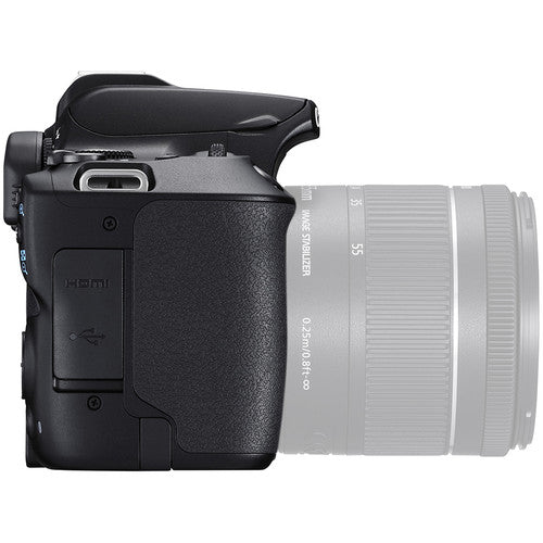 Canon EOS 250D/Rebel SL3 DSLR Camera (Black, Body Only)