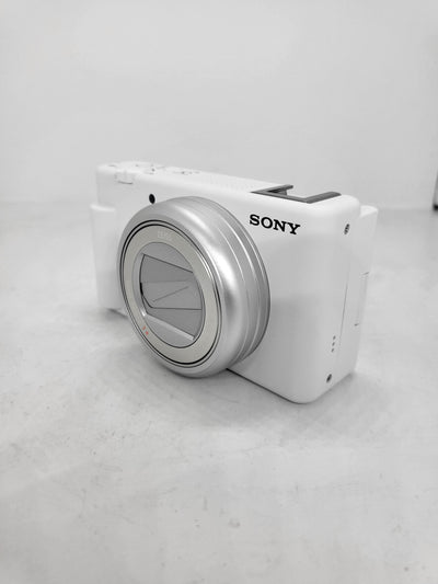 Sony ZV-1 II Digital Camera (White) ZV1M2/W - 7PC Accessory Bundle