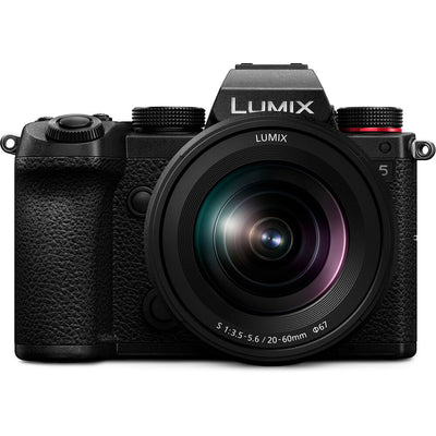 Panasonic Lumix S5 Mirrorless Camera with 20-60mm Lens - 7PC Accessory Bundle