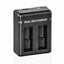 Battery Dual Charger Charging Box For GoPro Hero 9 Camera Accessories Black