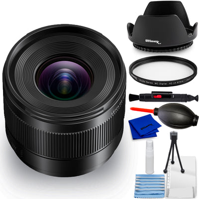 Panasonic Leica DG Summilux 9mm f/1.7 ASPH. Lens H-X09 - 7PC Accessory Bundle