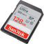 SanDisk 128GB Ultra SDHC UHS-I / Class 10 Memory Card 120MB/s SDSDUN4-128G-GN6IN