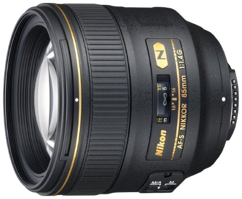 Nikon AF-S NIKKOR 85mm f/1.4G Lens for Nikon F 2195 - Essential UV Filter Bundle