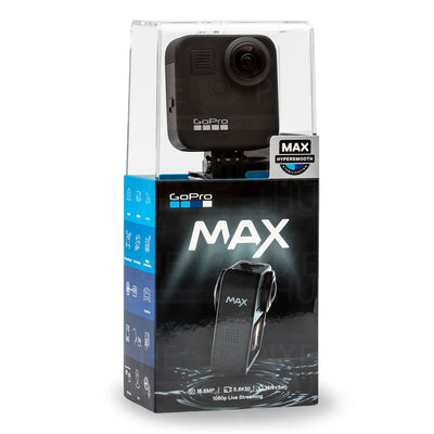 GoPro MAX 360 Waterproof Action Camera - 18 Piece Accessory Bundle