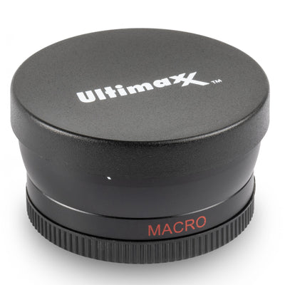 58mm 0.43x ULTIMAXX Professional Wide Angle Lens w/ Macro for Canon Nikon Sony