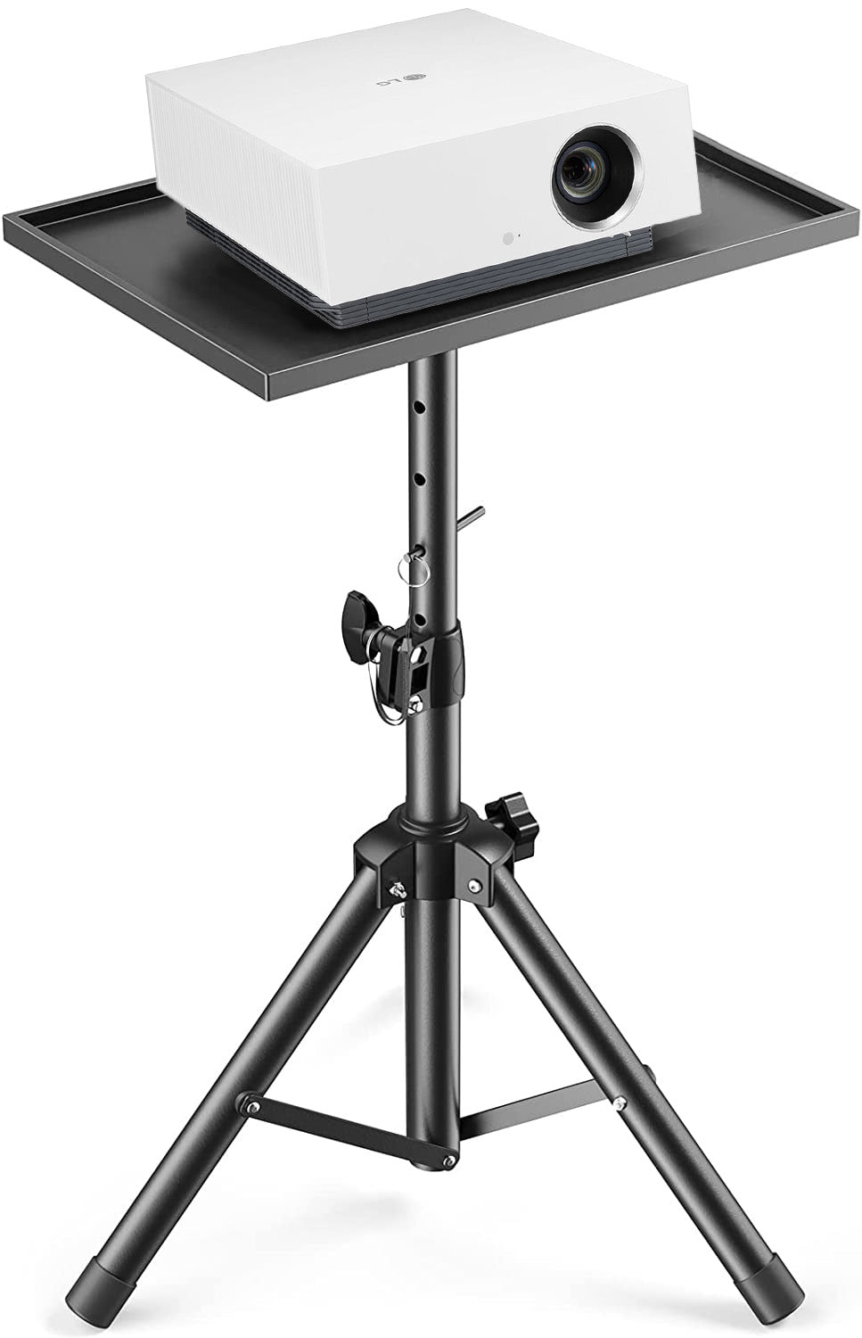 Ultimaxx 36'' Tripod Stand with Adjustable Height for Projectors Laptops Tablets