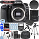 Canon EOS 80D 24.2MP DSLR Camera (Body Only) + EXT BATT + 64GB + Flash Bundle Canon