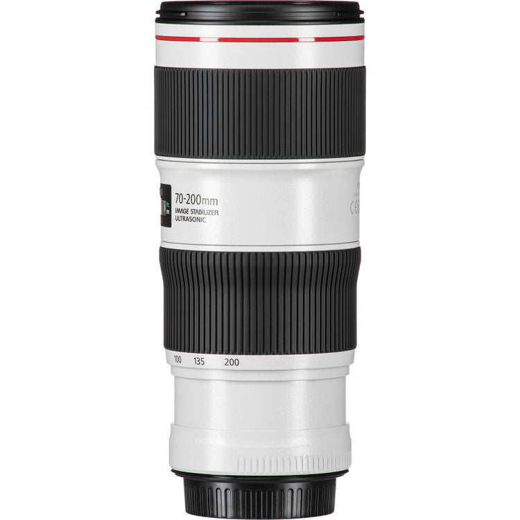 Canon EF 70-200mm f/4L IS II USM Lens + Telephoto and Wide Angle Lenses Bundle