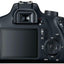 Canon EOS Rebel T100/4000D Camera with 18-55mm DC III Lens + 64GB + Flash Bundle