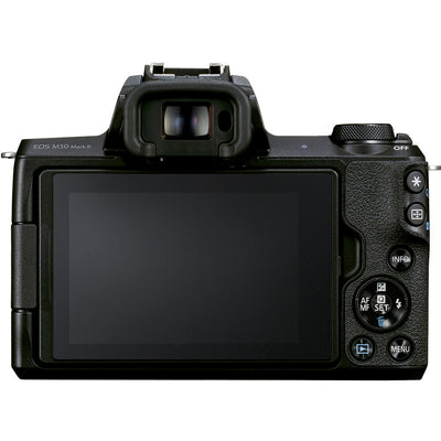Canon EOS M50 Mark II Mirrorless Camera (Black) - 4728C001