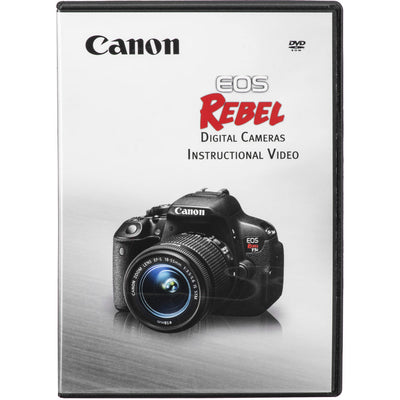 Canon DVD: EOS Rebel Digital Cameras Instructional Video - 0184W177