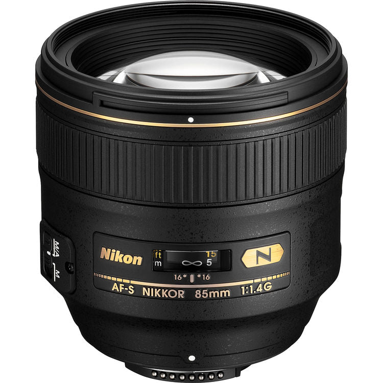 Nikon AF-S NIKKOR 85mm f/1.4G Lens for Nikon F 2195 - Essential UV Filter Bundle