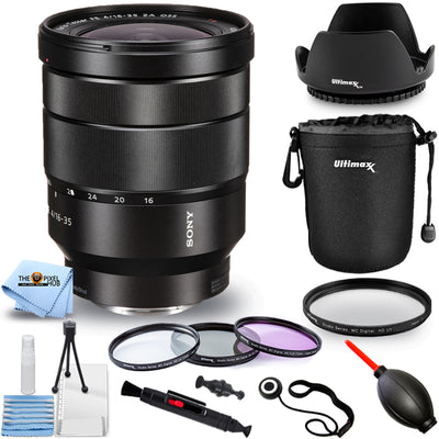 Sony Vario-Tessar T* FE 16-35mm f/4 ZA OSS Lens - 12PC Accessory Bundle