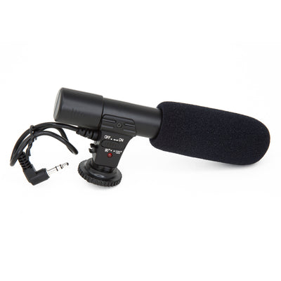 External Interview Video Recording Camera Microphone MIC for Canon Nikon DSLRs