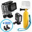 Scuba Divers Bundle for GoPro HERO7 HERO6 HERO5 with Housing, LED Light & Floaty