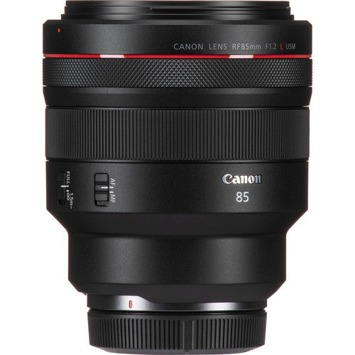 Canon RF 85mm f/1.2L USM Lens 3447C002 - 7PC Accessory Bundle