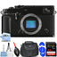 FUJIFILM X-Pro3 Mirrorless Camera (Black) 600021381 - 7PC Accessory Bundle