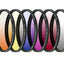 6 Piece Professional Gradual Color Filter Kit 82mm with Protective Wallet