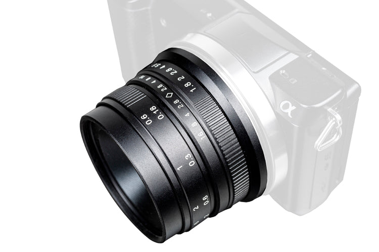 ULTIMAXX 25mm f/1.8 Manual Lens for Sony E Mount (Nex) - 7PC Accessory Kit